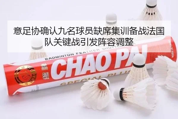 意足协确认九名球员缺席集训备战法国队关键战引发阵容调整 | BIWEISPORTSt